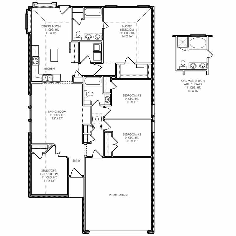 The Leeds Floor Plan